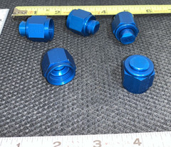 LOT 5pieces New AN Fitting AN929-8 Aluminum Caps AN929-8D