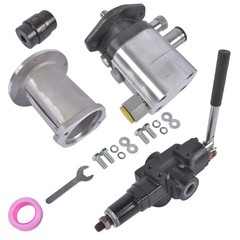 Hydraulic Wood Log Splitter Pump Kit Gear Pump 22GPM 2 Stage with Valve