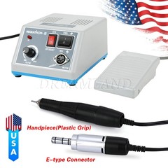 Micromotor de Laboratorio Dental para Pulido, 35,000 RPM, Tipo E con Juego Fresa