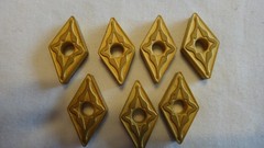 SANDVIK COROMANT Diamond Turning Insert, 55 Degree Grade AC3000 Assorted 15 Pcs