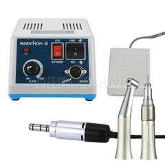 Dental Lab Marathon Electric Micromotor Contra Angle/Straight Handpiece Drill N3