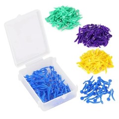 Disposable Plastic Wave Shape Dental Tooth Gap Composite Interdental Wedge Mixed