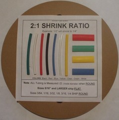 100 FT. GREEN 1/4″ Polyolefin 2:1 Heat Shrink Tubing