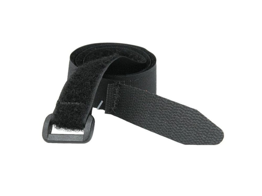Menda 35656 – D-Ring Cable Tie, ESD-Safe, Non-Stretch, Black, 3/4′ x 30′