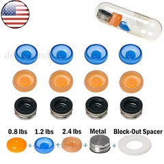 US Dental Zimmer PA Dia=3.5mm Abutments 1-5mm Implant Retention Caps Remove Tool