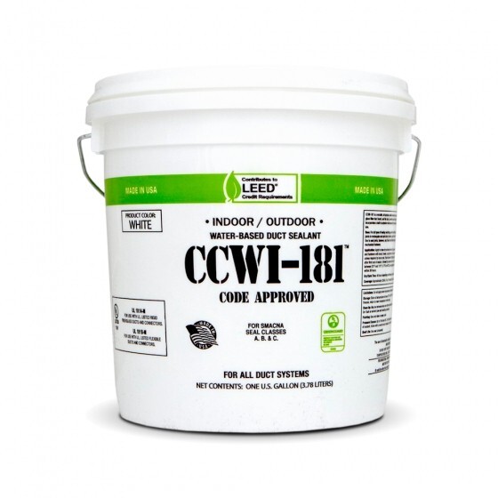 Hardcast CCWI-181 Indoor & Outdoor Water Based Duct Sealant 1 Gallon 304144