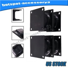 4PCS Vibratory Plate Compactor Rubber Isolator Shock Mount For Stanley Hydraulic