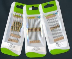 10 pcs Carbon Film 1/2 watt 5% resistors 1/2W . You pick Value 0.47-470K Ohms