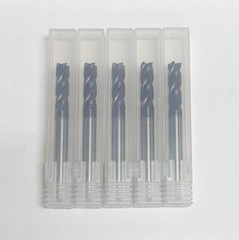 5 PCS 1/4″ 4 FLUTE CARBIDE END MILL – TiALN COATED