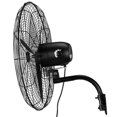 26″ Wall Mount Fan Oscillating Industrial 9299CFM BLDC Motor Heavy Duty Garage