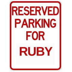 Custom Reserve Parking Sign 9×12 Aluminum for Parking Lot, Garage, Buisness