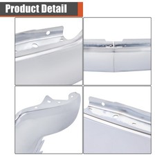 Chrome Front Bumper for Silverado 1500 2019-2022 without Sensor Holes GM1002874