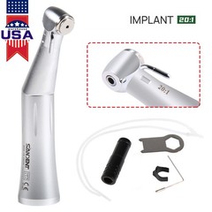 Implant Motor Dental 20:1 Reduction Contra Angle Latch Handpiece For NSK E-Type