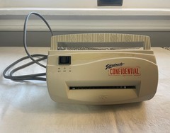 GBC Shredmaster Confidential 20S Paper Shredder Vtg Good Working Condition