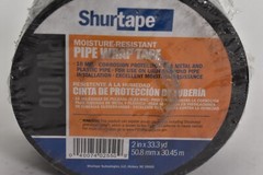 ShurTape Moisture Resistant Pipe Wrap Tape Adhesive 10 Mil PW100 2″ x 33.3yd