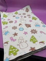 20 – 10×13 Holiday Poly Mailers Snowmen & Christmas Trees