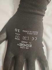 12 pairs XL Ansell EDGE 48-126 Abrasion-resistant gloves Size 10 X large