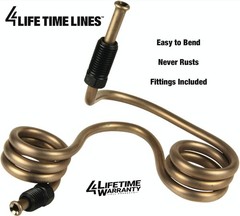 3/16 Copper-Nickel Coated Alloy Brake Line Tubing Coil Kit – NEW