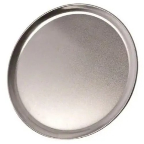 10 Pack – 17″ Coupe Style Aluminum Pizza Tray – Update International PT-CS-17