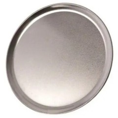 10 Pack – 17″ Coupe Style Aluminum Pizza Tray – Update International PT-CS-17