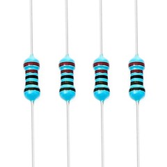 100 Pieces 2.2K Ohm Resistor 1/4W Metal Film Fixed Resistor Precision Tolerance