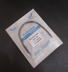 Dental Orthodontic Treatment Stainless Steel Arch Wires Round Natural Form