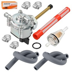 Fuel Valve Switch Petcock W/Lines + Fuel Filter For Honda VTX 1300 VTX1300 C/…