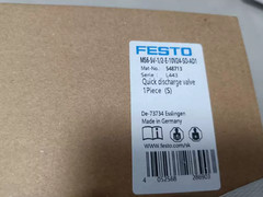 1PC New In Box FESTO MS6-SV-1/2-E-10V24-SO-AD1 548713 Filter
