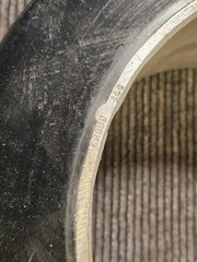Crown Compound: 344 Polyurethane Forklift Tire Center Groove 16x7x10.5