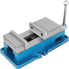 4-in Non-Swivel Milling Vise, HT250 Cast Iron, 19kN Clamping Force
