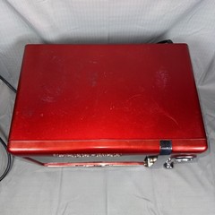 Nostalgia Retro Compact Countertop Microwave Oven – 0.7 Cu. Ft., Red – Tested