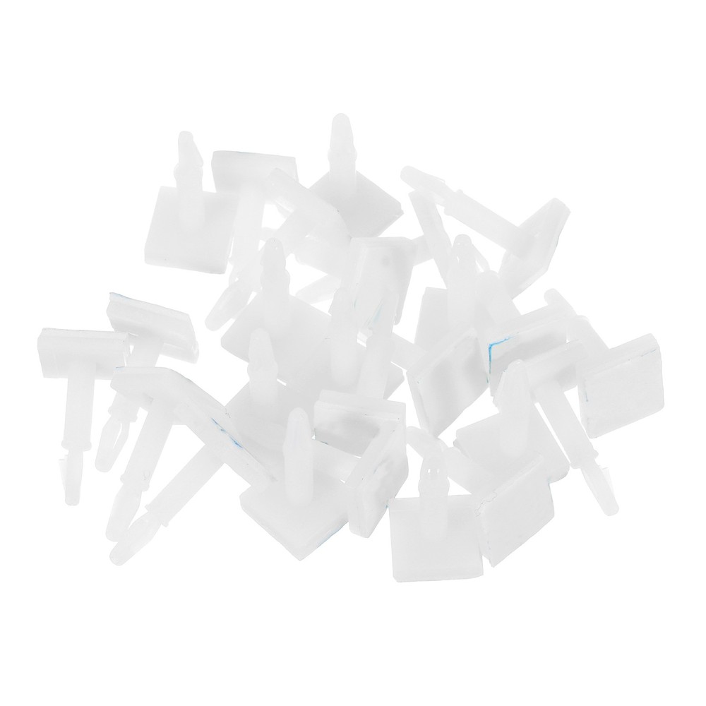 25 Pcs Adhesive PCB Spacer Support Height 0.62″ Fits PCB Hole Dia 3mm to 3.2mm