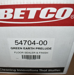 1 BETCO Green Earth Prelude Floor Sealer & Finish 54704 (1) gallon Jug NEW