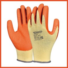 Safety Work Gloves Latex, Nitrile, PU, Coated Gardening builders Grip – 12 Pairs