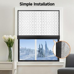 Insulated Window Cover, Upgraded Oxford Cloth Waterproof Thermal Insulated Bl…