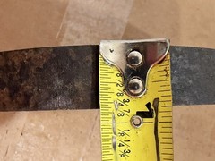 1 Slice 4140 Hot Rolled Steel Bar Round Stock Heat Treated 6” OD x ~3/4”