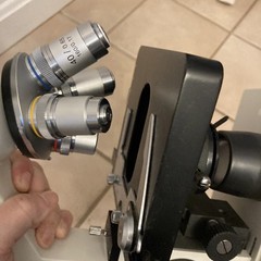 OMAX M82ES 40X-2000X DOUBLE LAYER BINOCULAR BIOLOGICAL COMPOUND MICROSCOPE