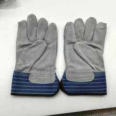 PIP 82-7563 Leather Palm Gloves Sz Large Gunn Cut Safety Cuffs Wing Thumb 12prs