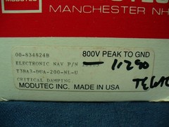 Modutec 750 Watts Panel Meter 200uA FS Tegal 11290 ENI 11409 OEM-6 RF Generator
