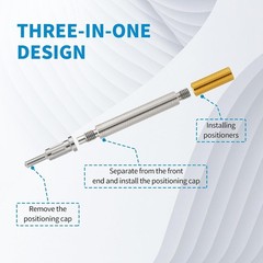US Dental Locator Core Tool 3-in-1 Insertion Removal Driver Zest Locator Legacy