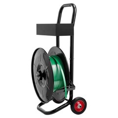 Uimoso Strapping Cart for PET/PP Polyester Straps with 8-inch Core