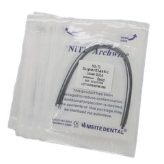 50 Packs Dental Orthodontic Super Elastic Wire Niti Round Arch Wires Ovoid Form