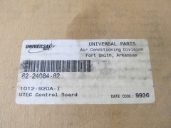 1012-920A-I Furnace Control Circuit Board 62-24084-02 Replacement For Rheem Ruud