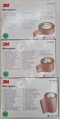 3M MICROPORE Surgical Paper Tape Flesh Brown Tan 1/2-1-2″x10Yds 12/24/BX NEW USA