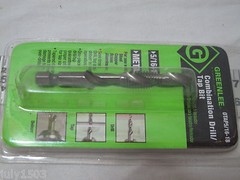 (10) NEW Greenlee DTAP5/16-18 Drill Tap Countersink Quick Release Bit (pkg)