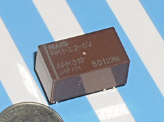 1 NAIS L2-5V DPDT 5V VOLT TWO COIL .5 A 5 V DC PCB LATCHING DC-RF 1.5 GHZ RELAY