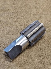 2-1/2″ – 12 2.5 X 12 RH Thread Threading Plug Tap 8 Flute Military Surplus USA
