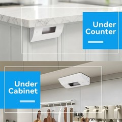 Under Cabinet Outlet Box, Easy to Install, Reserved Knock-Out Holes, Solid Ma…