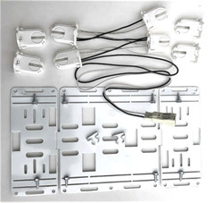 10 of Prewired Retrofit Kit changing 8′ T12 or 8′ T8 Light Strip to 4′ LED Tube