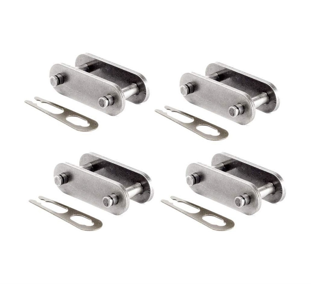 Jeremywell C2040SS Connecting Link Stainless Steel Conveyor Roller Chain Riveted